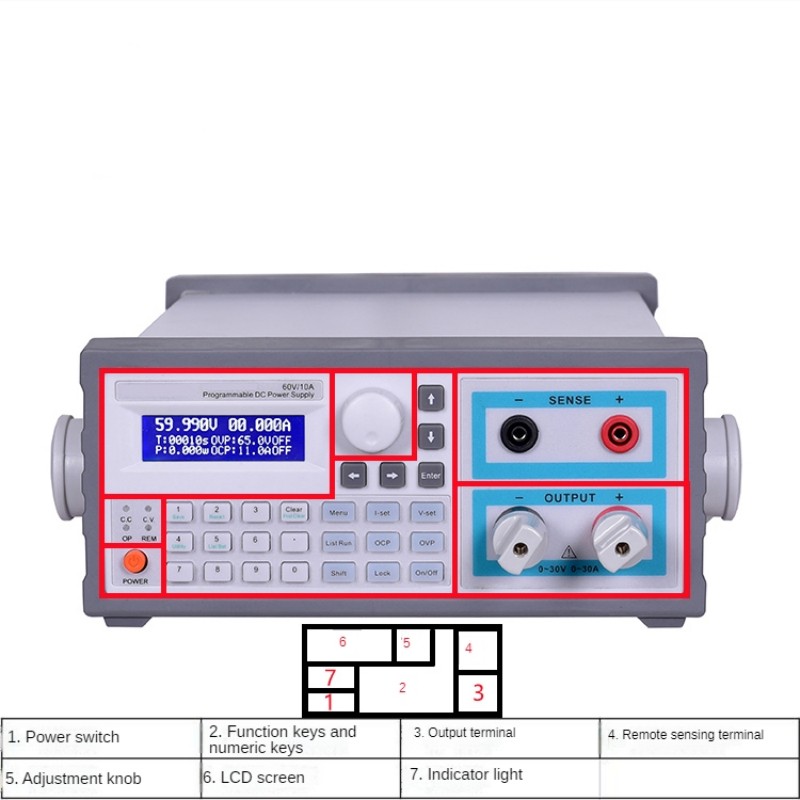 Switching Dc Power Supply 300V 1A - Fuente de alimentación de CC programable