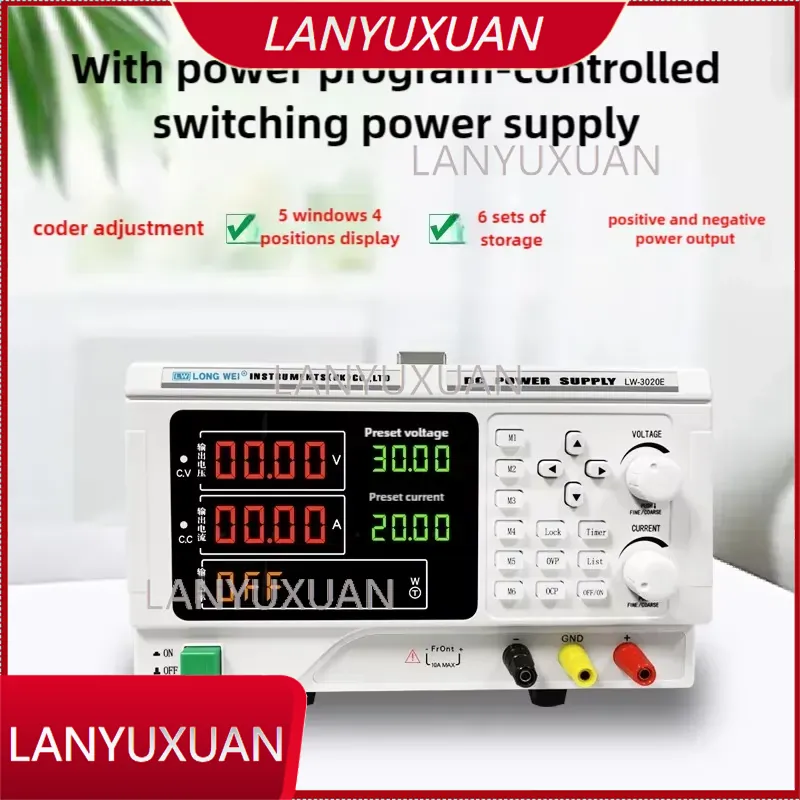 Fuente de Alimentación CC Prog - High Power 60V 20A Bench Power Supply reseña y precio