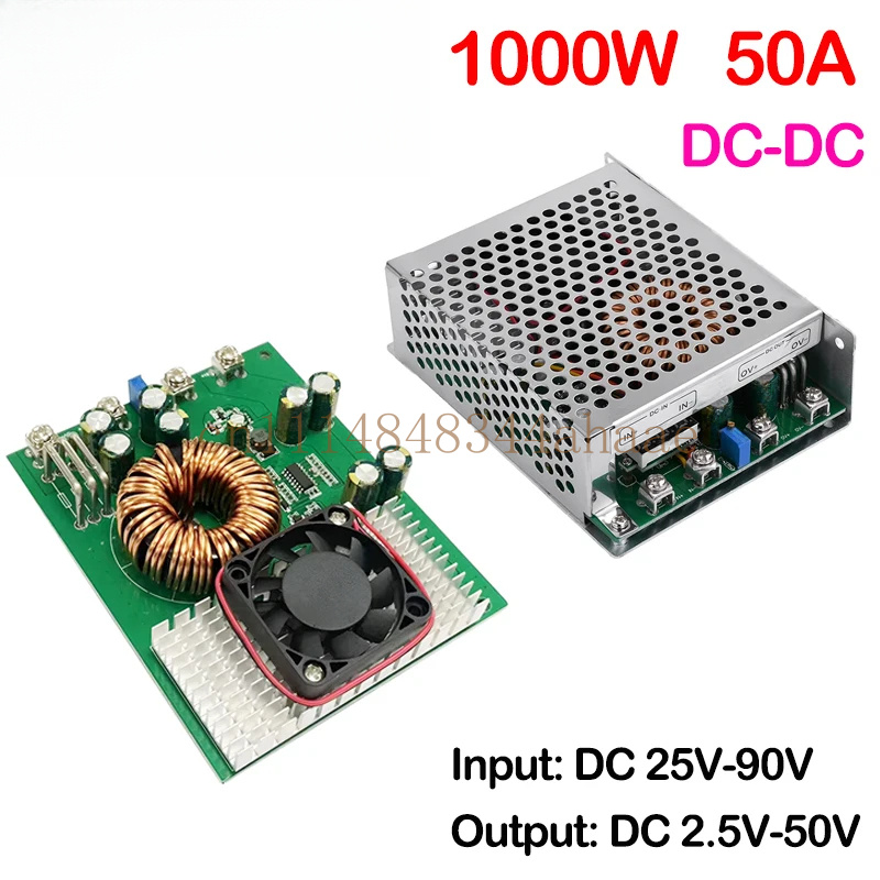 Módulo reductor de 1000 W y 50 - Step Down Dc Power Supply Module 1000W reseña y precio