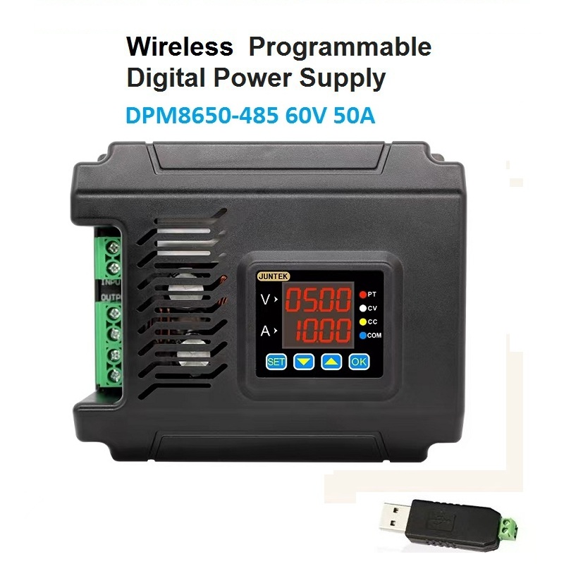 JUNTEK DPM8650 60V 50A 485 vol - Programmable Dc Power Supply 60V 10A reseña y precio